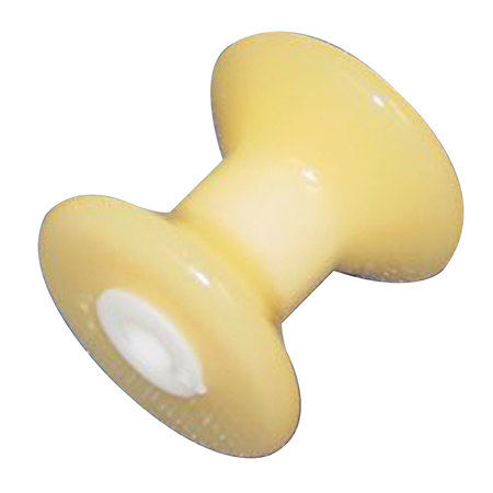C.H. YATES C.H. Yates 300Y Yellow Plastic Bow Roller - 3 in. x 0.5 in. 300Y